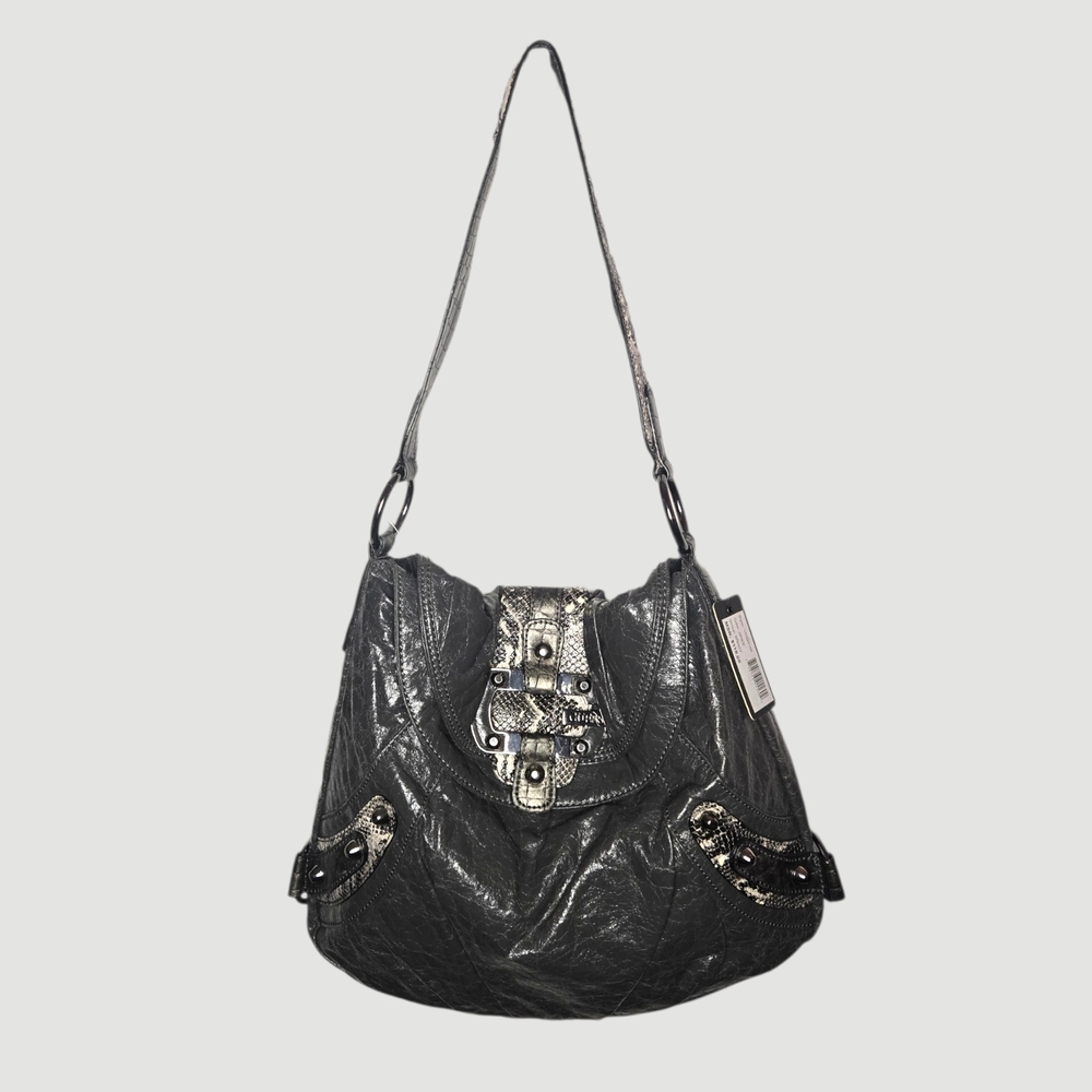 Vintage Guess Gray Hobo Bag!